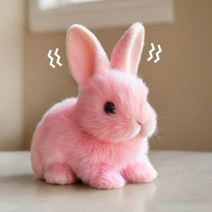 🐰Realistický robotický králíček – perfektní velikonoční hračka pro děti（radost pro děti i vnuky）.