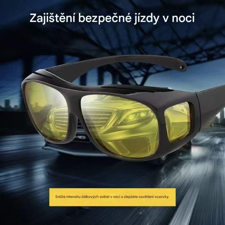 Elthivo NightGlo – brýle proti oslnění pro noční řízení 🌙, které chrání před oslněním LED světel 💡 a zajišťují bezpečnější jízdu v noci 🚗