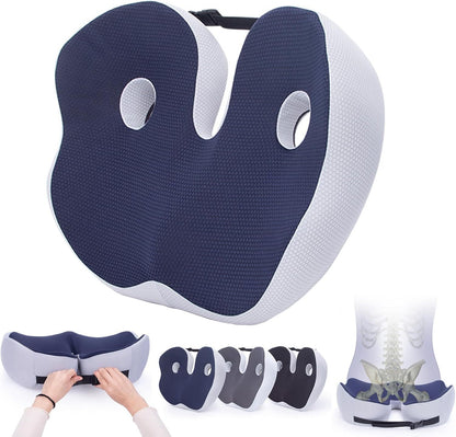 🪑 Ergonomický sedák pro kancelář – tvarování hýždí a úleva při dlouhém sezení