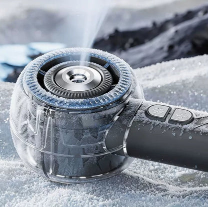 ❄️ Přenosný chladicí ventilátor se sprejem – Okamžitá úleva od horka kdykoliv během dne