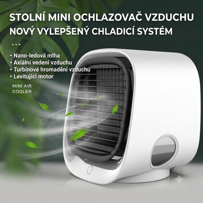 Mini přenosná klimatizace | Bez vrtání | Nízká spotřeba | Tichý provoz