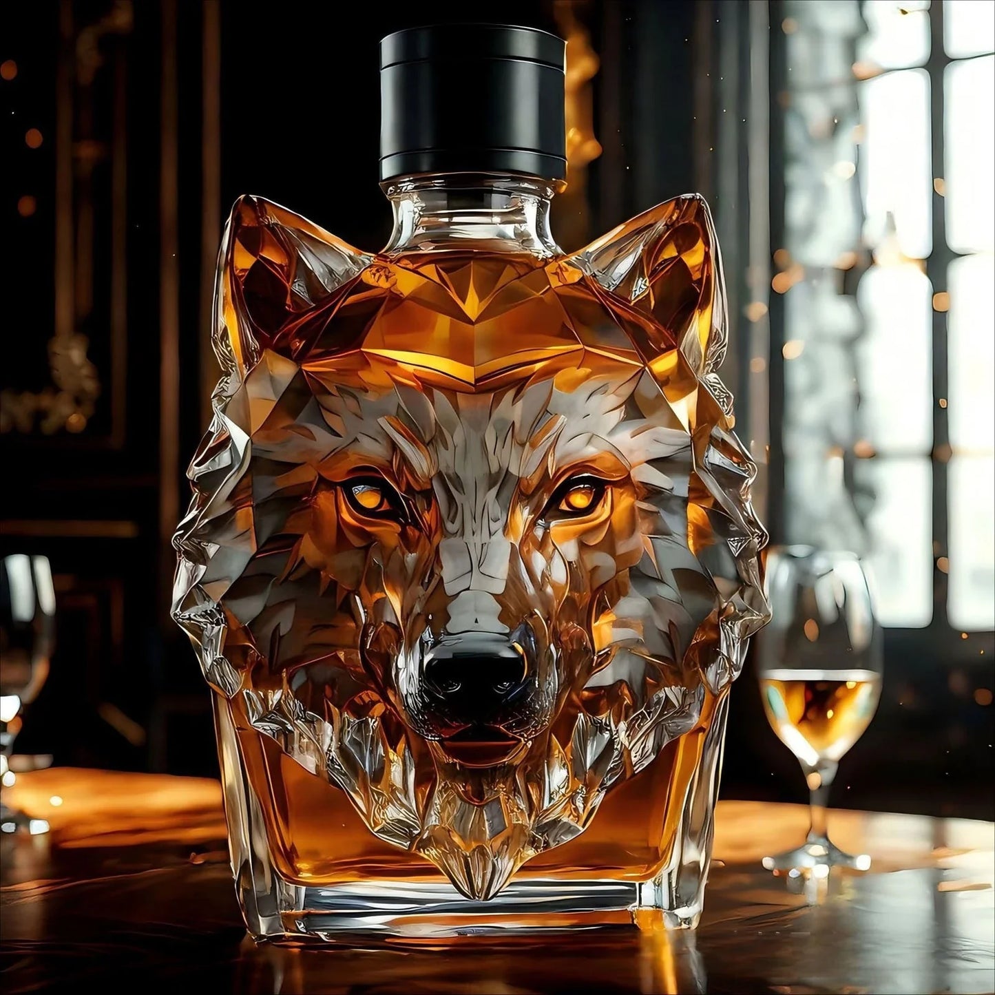 Elthivo Vlk a whisky – Síla ducha, krása detailu-nealkoholický