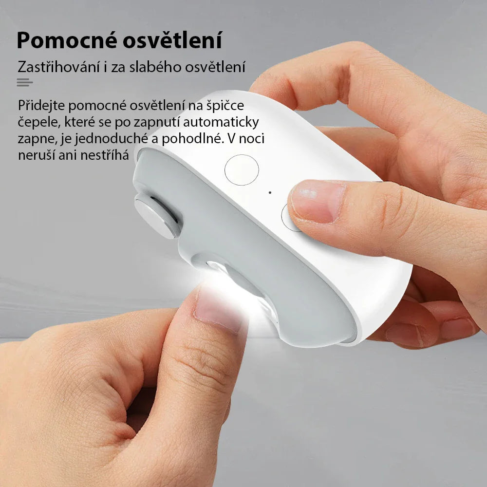 Doporučeno podiatry | ELTHIVO inteligentní elektrický zastřihovač nehtů — pro seniory s tlustými a tvrdými nehty na nohou