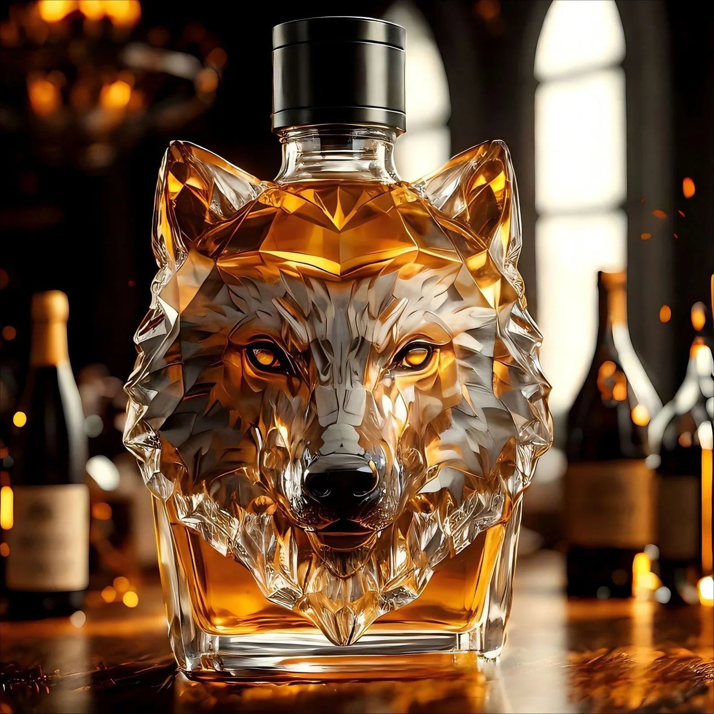 Elthivo Vlk a whisky – Síla ducha, krása detailu-nealkoholický