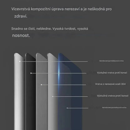 Elthivo™ krájecí deska z titanové slitiny – ultra odolná, hygienická a šetrná k nožům, nezbytný pomocník do vaší kuchyně