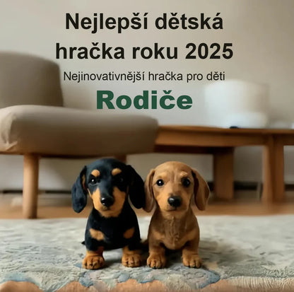🎉 Hit ke Dni dětí! Roztomilý plyšový jezevčík, kterého si vaše vnoučata zamilují!